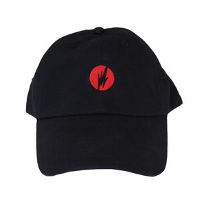 Black/Red Brainfeeder Logo Hat